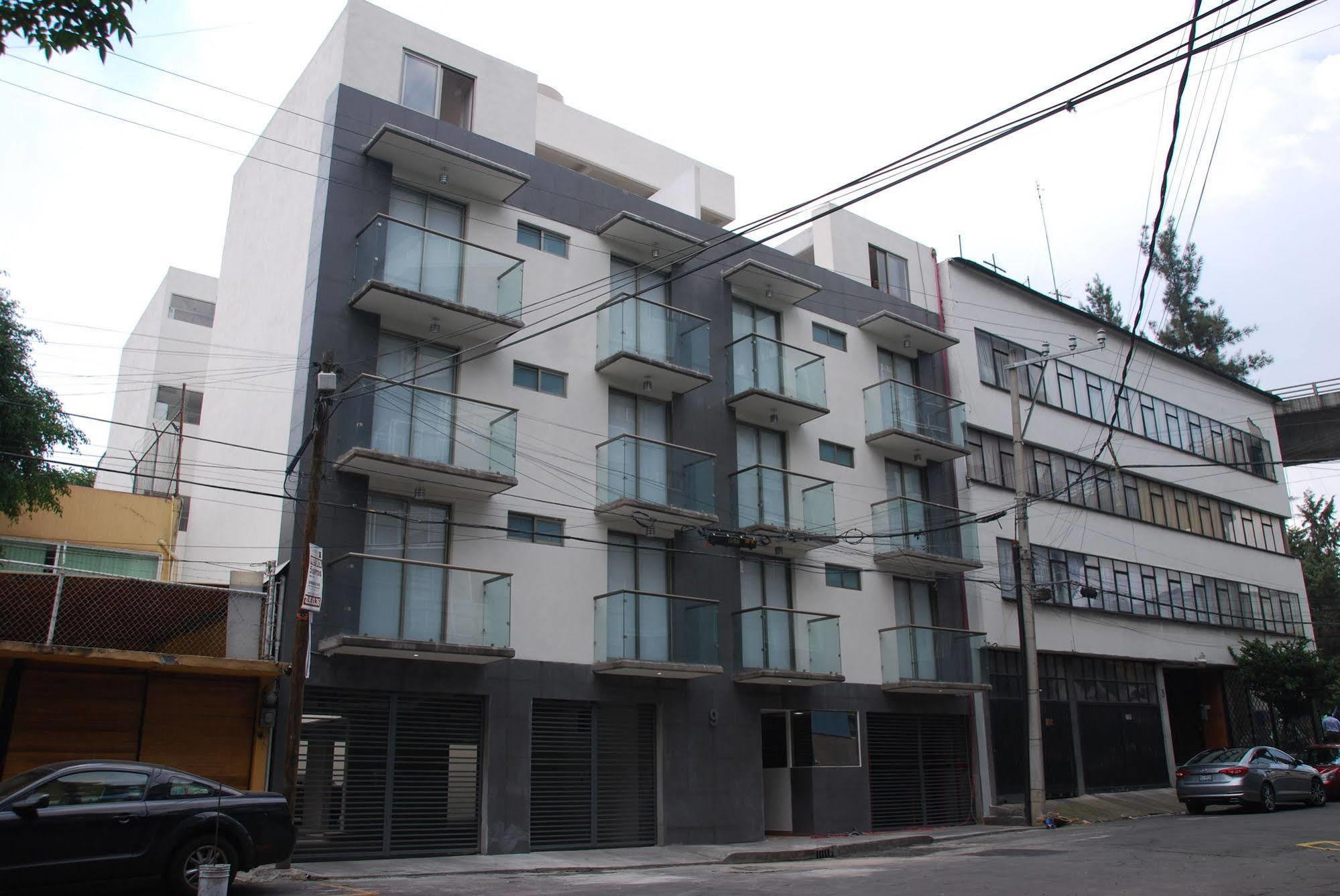 Ferienwohnung Homfor Napoles Mexiko-Stadt Exterior foto
